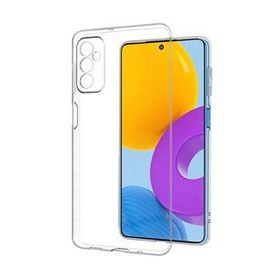 Newface Samsung Galaxy M52 5G Deluxe 2 mm Şeffaf Silikon - Şeffaf Kılıf