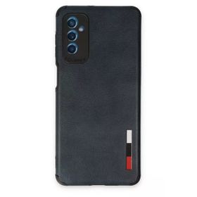 Newface Samsung Galaxy M52 5G Loop Deri Silikon - Lacivert Kılıf