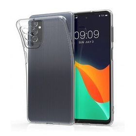Newface Samsung Galaxy M52 5G Lüx Şeffaf Silikon Kılıf