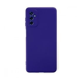 Newface Samsung Galaxy M52 5G Nano İçi Kadife Silikon Mor Cep Telefonu Kılıfı