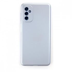 Newface Samsung Galaxy M52 5G Nano İçi Kadife Silikon Sky Blue Cep Telefonu Kılıfı