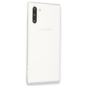 Newface Samsung Galaxy Note 10 Lüx Şeffaf Silikon Kılıf