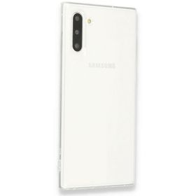 Newface Samsung Galaxy Note 10 Lüx Şeffaf Silikon Kılıf