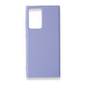 Newface Samsung Galaxy Note 20 Ultra Nano İçi Kadife Silikon Lila Cep Telefonu Kılıfı