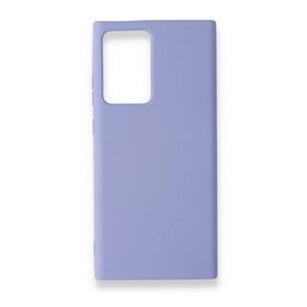 Newface Samsung Galaxy Note 20 Ultra Nano İçi Kadife Silikon Lila Cep Telefonu Kılıfı