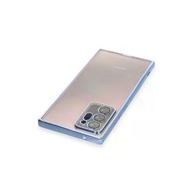 Newface Samsung Galaxy Note 20 Ultra Razer Lensli Silikon - Açık Mavi Kılıf