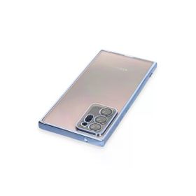 Newface Samsung Galaxy Note 20 Ultra Razer Lensli Silikon - Açık Mavi Kılıf