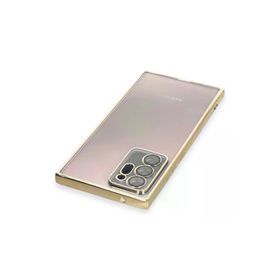 Newface Samsung Galaxy Note 20 Ultra Razer Lensli Silikon - Gold Kılıf