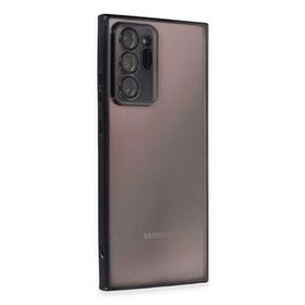 Newface Samsung Galaxy Note 20 Ultra Razer Lensli Silikon Siyah Cep Telefonu Kılıfı