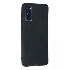 Newface Samsung Galaxy S20 Nano İçi Kadife Silikon - Lacivert Kılıf