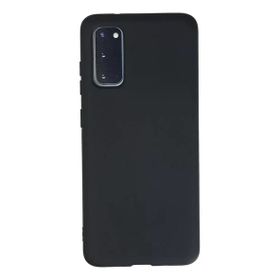 Newface Samsung Galaxy S20 Nano İçi Kadife Silikon - Lacivert Kılıf