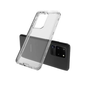 Newface Samsung Galaxy S20 Plus Lüx Şeffaf Silikon Kılıf