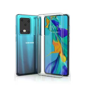 Newface Samsung Galaxy S20 Ultra Lüx Şeffaf Silikon Kılıf