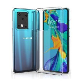 Newface Samsung Galaxy S20 Ultra Lüx Şeffaf Silikon Kılıf
