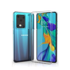 Newface Samsung Galaxy S20 Ultra Lüx Şeffaf Silikon Kılıf