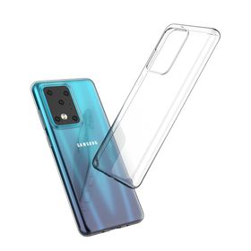 Newface Samsung Galaxy S20 Ultra Lüx Şeffaf Silikon Kılıf