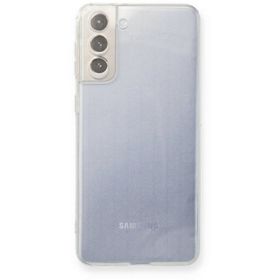 Newface Samsung Galaxy S21 FE Lüx Şeffaf Silikon Cep Telefonu Kılıfı