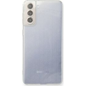 Newface Samsung Galaxy S21 FE Lüx Şeffaf Silikon Cep Telefonu Kılıfı