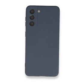 Newface Samsung Galaxy S21 Nano İçi Kadife Silikon Gri Cep Telefonu Kılıfı