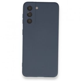 Newface Samsung Galaxy S21 Nano İçi Kadife Silikon Gri Cep Telefonu Kılıfı