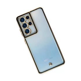 Newface Samsung Galaxy S21 Ultra Liva Lens Silikon - Siyah Kılıf