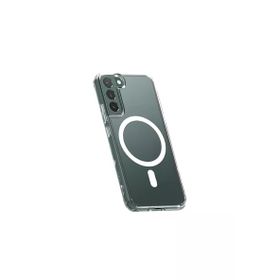 Newface Samsung Galaxy S22 Plus Magneticsafe Şeffaf Silikon - Şeffaf Kılıf