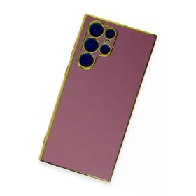Newface Samsung Galaxy S22 Ultra Volet Silikon - Kırmızı Kılıf