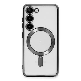 Newface Samsung Galaxy S23 Kross Magneticsafe Kapak - Siyah Kılıf
