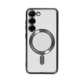 Newface Samsung Galaxy S23 Kross Magneticsafe Kapak - Siyah Kılıf