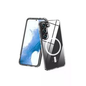 Newface Samsung Galaxy S23 Plus Magneticsafe Şeffaf Silikon - Şeffaf Kılıf