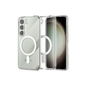 Newface Samsung Galaxy S23 Plus Magneticsafe Şeffaf Silikon - Şeffaf Kılıf