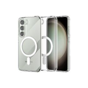 Newface Samsung Galaxy S23 Plus Magneticsafe Şeffaf Silikon - Şeffaf Kılıf