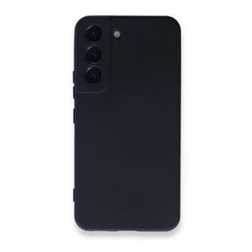 Newface Samsung Galaxy S23 Plus Nano İçi Kadife Silikon Lacivert Cep Telefonu Kılıfı