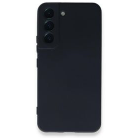 Newface Samsung Galaxy S23 Plus Nano İçi Kadife Silikon Lacivert Cep Telefonu Kılıfı