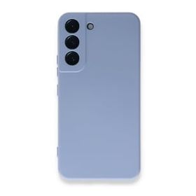 Newface Samsung Galaxy S23 Plus Nano İçi Kadife Silikon Lila Cep Telefonu Kılıfı
