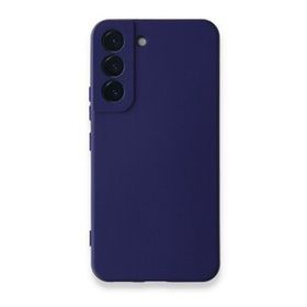 Newface Samsung Galaxy S23 Plus Nano İçi Kadife Silikon Mor Cep Telefonu Kılıfı
