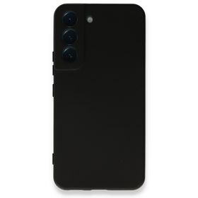 Newface Samsung Galaxy S23 Plus Nano İçi Kadife Silikon - Siyah Kılıf
