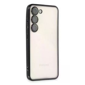 Newface Samsung Galaxy S23 Plus Razer Lensli Silikon - Siyah Kılıf