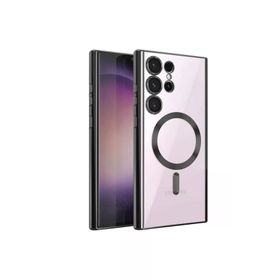 Newface Samsung Galaxy S23 Ultra Kross Magneticsafe Kapak - Siyah Kılıf