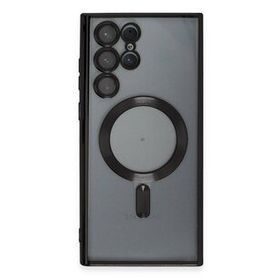 Newface Samsung Galaxy S23 Ultra Kross Magneticsafe Kapak - Siyah Kılıf