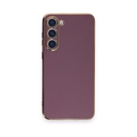 Newface Samsung Galaxy S23 Volet Silikon - Mor Kılıf