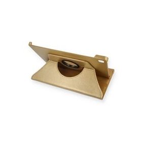 Newface Samsung Galaxy T500 Tab A7 10.4 360 Tablet Deri - Gold Kılıf
