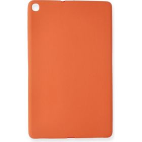 Newface Samsung Galaxy T510 Tab A 10.1 Evo Tablet Silikon - Turuncu Kılıf