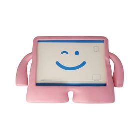 Newface Samsung Galaxy T510 Tab A 10.1 Karakter Tablet Silikon - Açık Pembe Kılıf