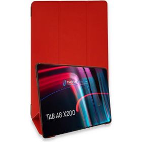Newface Samsung Galaxy X200 Tab A8 10.5 Tablet Smart Kırmızı Tablet Kılıfı