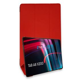 Newface Samsung Galaxy X200 Tab A8 10.5 Tablet Smart Kırmızı Tablet Kılıfı