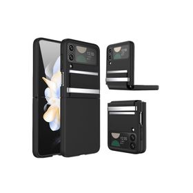 Newface Samsung Galaxy Z Flip 3 Belt Flip Kapak Siyah Cep Telefonu Kılıfı