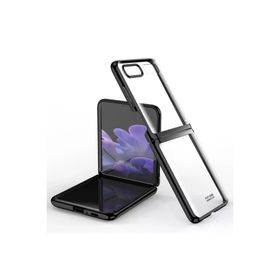 Newface Samsung Galaxy Z Flip 4 Fold Element Kapak - Siyah Kılıf