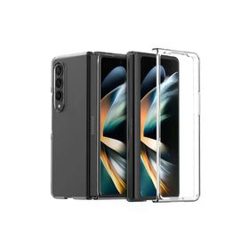 Newface Samsung Galaxy Z Fold 3 Fold TPU Silikon Şeffaf Cep Telefonu Kılıfı