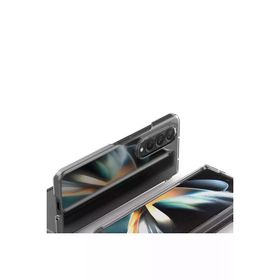 Newface Samsung Galaxy Z Fold 3 Fold TPU Silikon Şeffaf Cep Telefonu Kılıfı